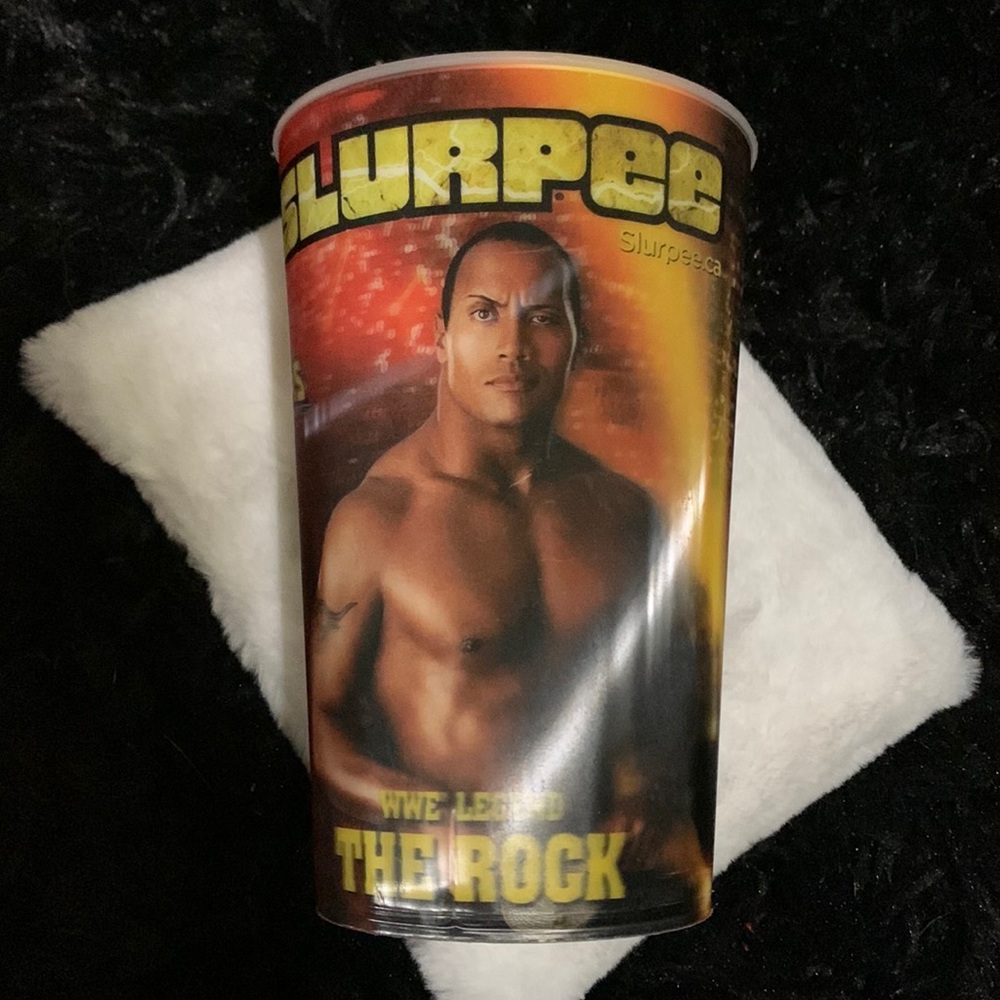 Lenticular Dwayne 'The Rock' Johnson Plastic Slurpee Cup
